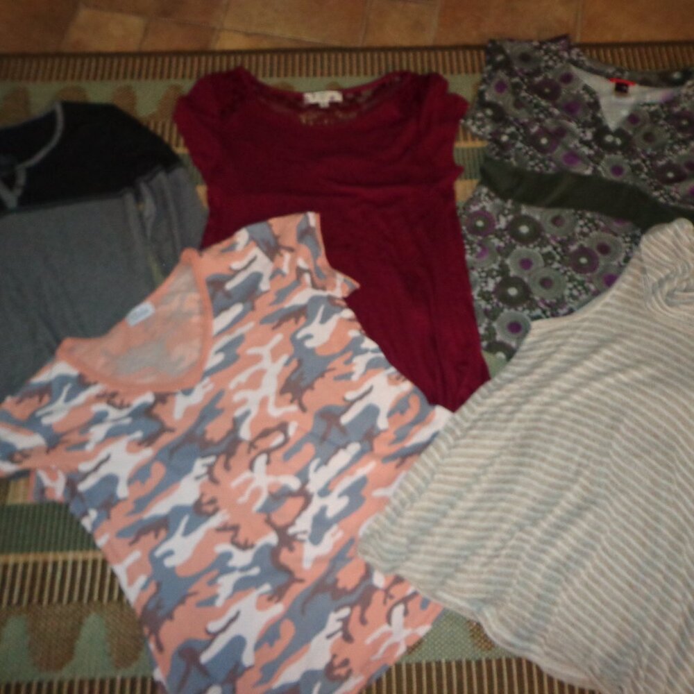 Lot of 5 Various Tops Size S